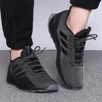 阿迪達斯（Adidas）跑步鞋BB7436 黑/灰 39