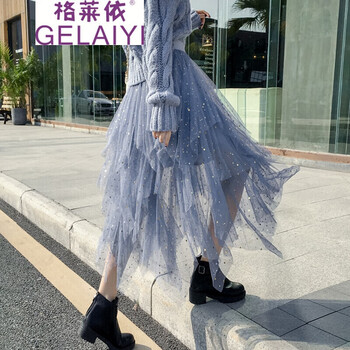 高腰半身短裙，小個子也要美美噠