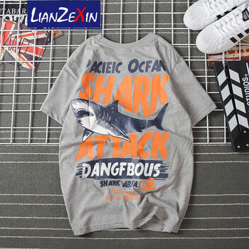 戀澤芯（LIANZEXIN） 短袖 男士T恤 灰色 S，XL，L，XXL，M
