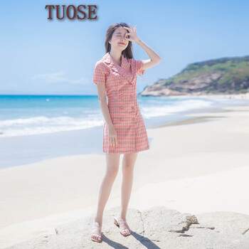 百搭短袖連衣裙，打造優(yōu)雅小仙女