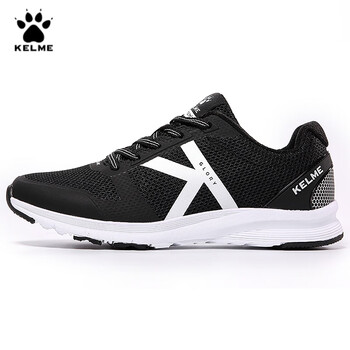 KELME跑步鞋黑白 35