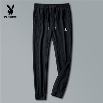 花花公子（PLAYBOY ESTABLISHED 1953） 短袖 男士T恤 908K黑色 