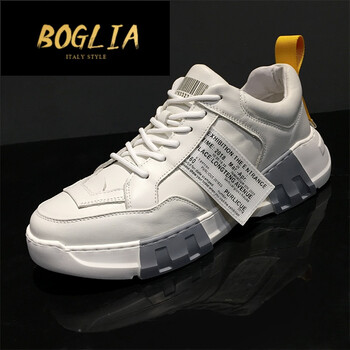 伯格利亞（BOGLIA）男士時尚白 有標版 非全白色 37