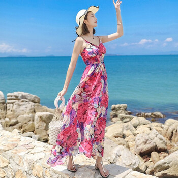 思愛(ài)情（SIAIQING）  抽褶 連衣裙