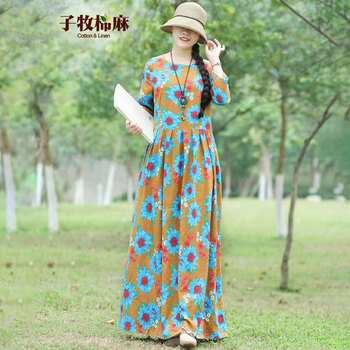 優(yōu)雅長裙裙，微胖妹子的小心機(jī)