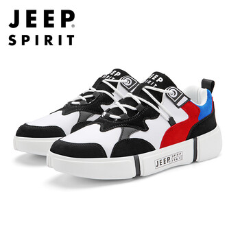 Jeep男士黑白色 41