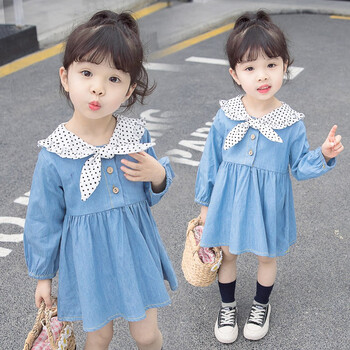 4-6歲女童牛仔裙