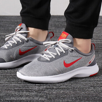 耐克（NIKE）跑步鞋AJ5900-003狼灰紅標(biāo)FLEX 8 