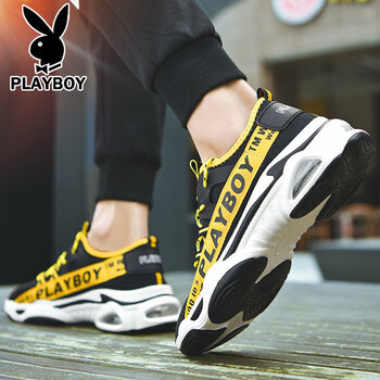 花花公子（PLAYBOY）男士黑黃色 40