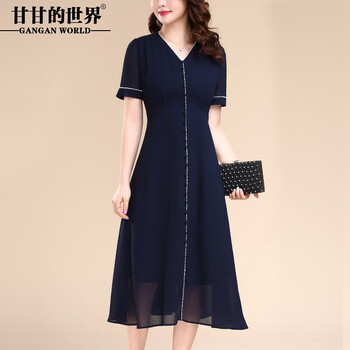 穿搭，印花連衣裙讓你美美噠