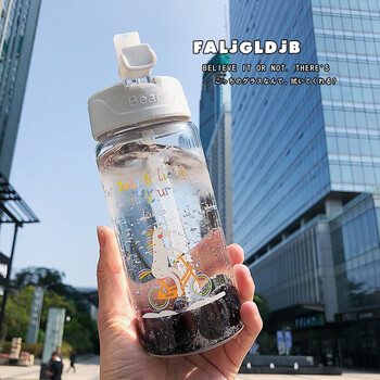 便攜雙層玻璃杯，喝水不將就