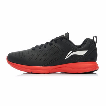 李寧（LI-NING）跑步鞋黑/紅 40.5