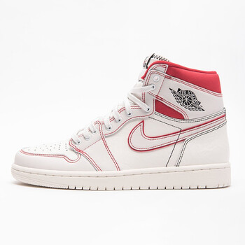 耐克（NIKE）籃球鞋555088-160（白紅手稿3.16發(fā)） 