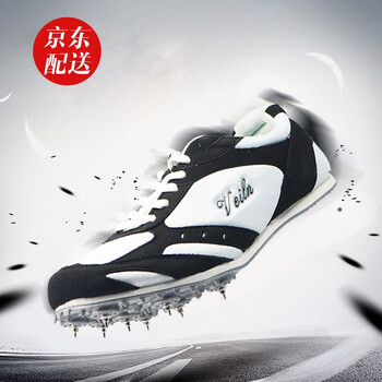 威量跑步鞋W黑白色 35