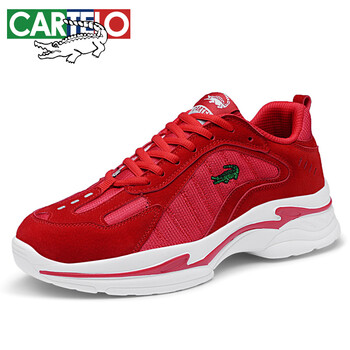 卡帝樂鱷魚（CARTELO）男士紅色 44，39，40，41，42，43