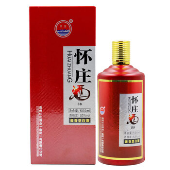 懷莊53.vol375mL-500mL，500ml 醬香型，醬香