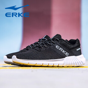 鴻星爾克（ERKE）跑步鞋正黑/正白  44，39，40，41，42，43
