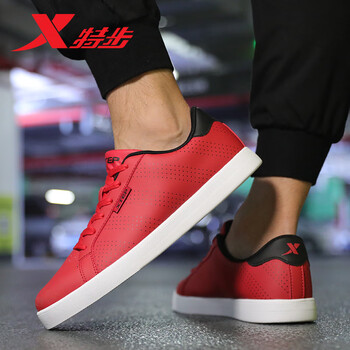 特步（XTEP）板鞋紅黑 42
