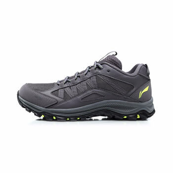 李寧（LI-NING）跑步鞋暗灰紫/深鐵灰 