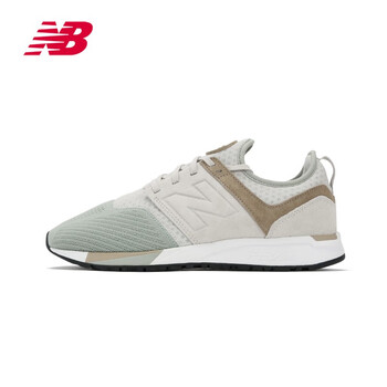 NEW BALANCE跑步鞋MRL247SM/月光米/沙土色/豆綠色 40