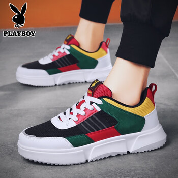 花花公子（PLAYBOY）男士黑綠 39
