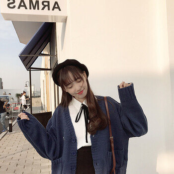 時尚短款針織衫，打造甜美小仙女