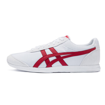 Onitsuka Tiger跑步鞋白色/紅色 41.5