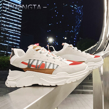 程踏（CHENGTA）男士灰白 44，39，40，41，42，43