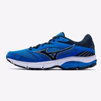 美津濃（MIZUNO）跑步鞋鈷藍(lán)/藏青/白 42