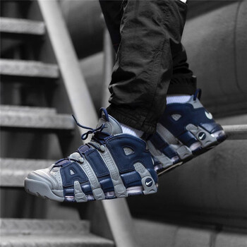 耐克（NIKE）籃球鞋喬治城灰藍(lán)921948-003 44.5