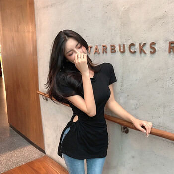 復(fù)古短袖上衣，打造優(yōu)雅小仙女