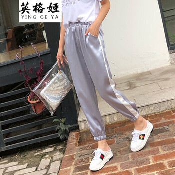 時(shí)尚印花休閑褲，讓你賺足回頭率