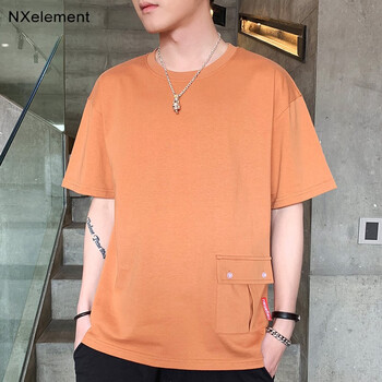 逆向元素（NXelement） 短袖 男士T恤 9101卡其 