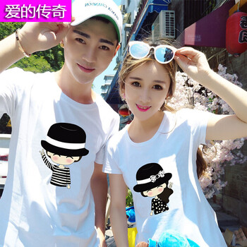 愛的傳奇 抽繩，印花 短袖 T恤 女 圓領(lǐng)