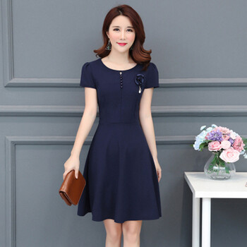 時(shí)尚寬松雪紡裙，讓你告別微胖界