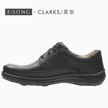 Clarks男士Black Leather 42