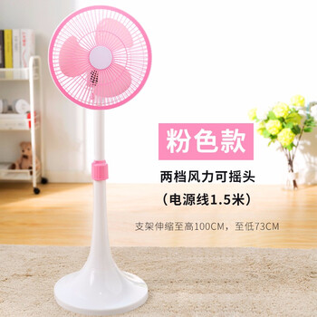 粉色遙控風(fēng)扇
