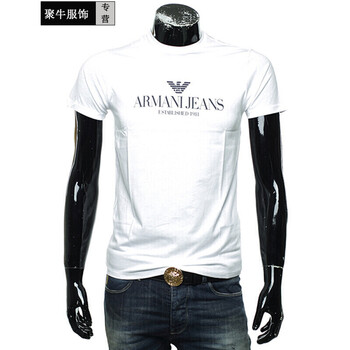T ARMANI GIREDEARN 短袖 男士T恤 805白色 