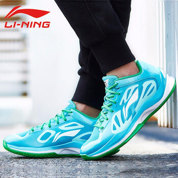李寧（LI-NING）籃球鞋音速3-蝴蝶藍(lán)/電光藍(lán) 