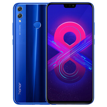 華為（HUAWEI） 榮耀8X 手機(jī) 藍(lán)色，深藍(lán)色系