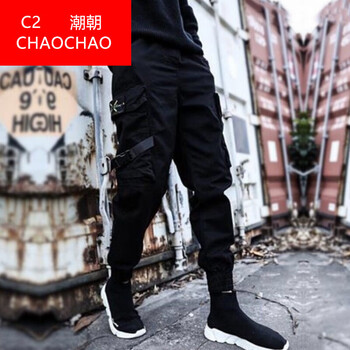 C2潮朝（C2CHAOCHAO） 小腳褲 商務(wù)休閑 男士牛仔褲
