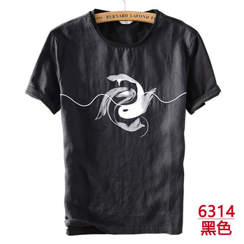 火線縱隊（HXZD） 短袖 男士T恤 6314黑色 