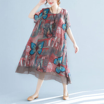 減齡小碎花長(cháng)裙，打造甜美女神