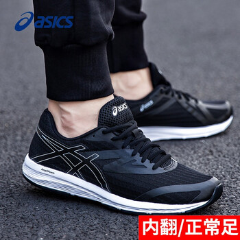 asics跑步鞋黑色/黑色 