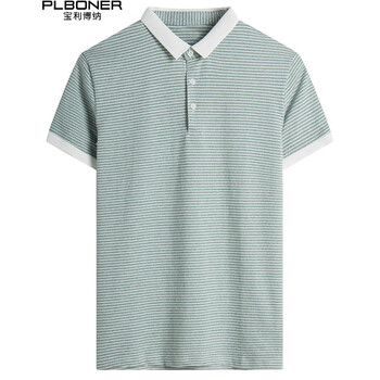 寶利博納（PLBONER） 短袖 男士T恤 19171綠色 