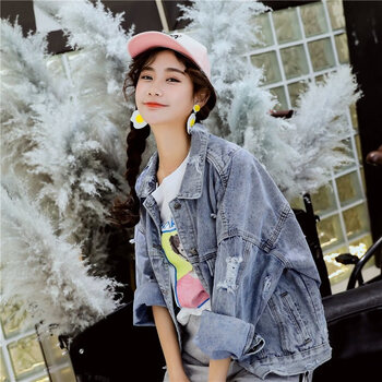 時(shí)尚牛仔短外套，打造優(yōu)雅小仙女
