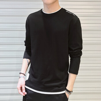 賓狼（BinLAnG） 長(cháng)袖 男士T恤 DS330黑色 