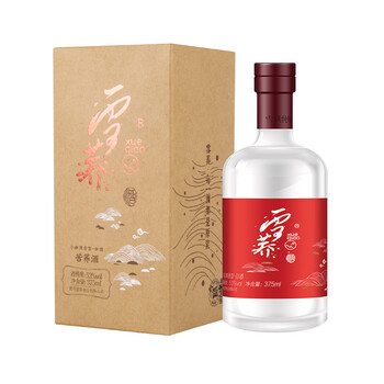 雪蕎酒53375ML，375mL及以下 清香型，清香