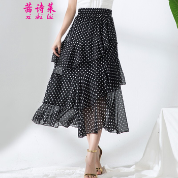 網(wǎng)紗半身裙，讓你性感又減齡