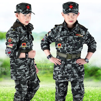 迷彩大童戶(hù)外服